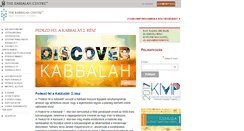 Desktop Screenshot of kabbalahungary.net